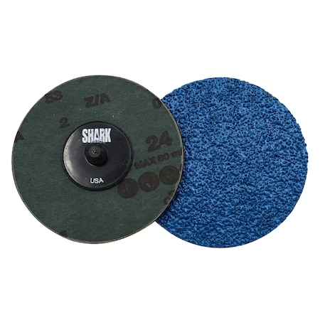 Shark Industries 3" 80 Grit Zirconia Mini Grinding Discs - 25 Pk 13253